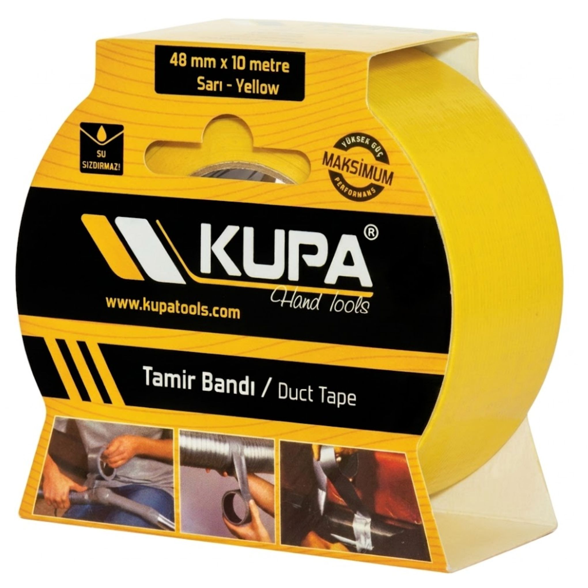 KUPA TAMİR BANDI SARI 10MT